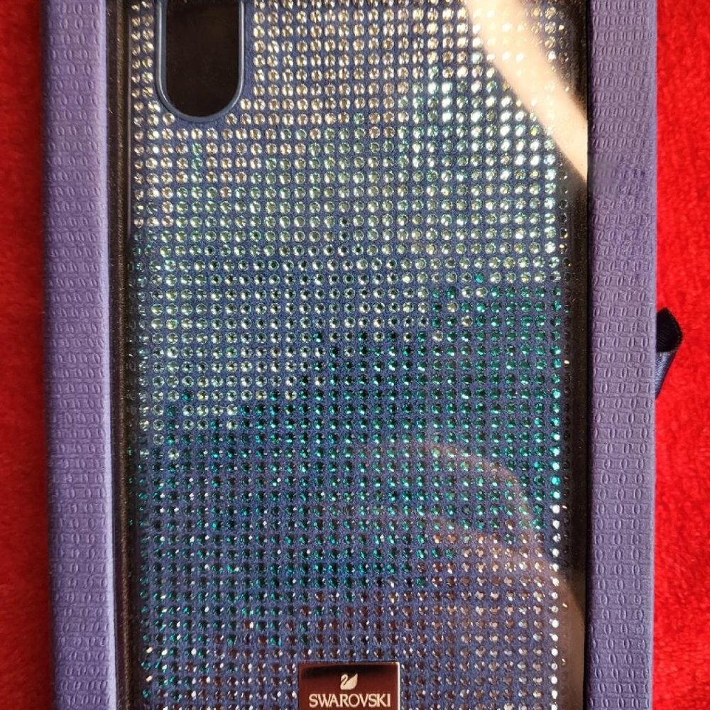 Swarovski phone case iphone XS Max Case Crystal Blue Tones